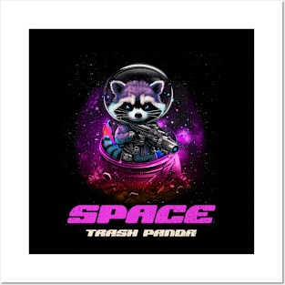 Space Trash Panda Posters and Art